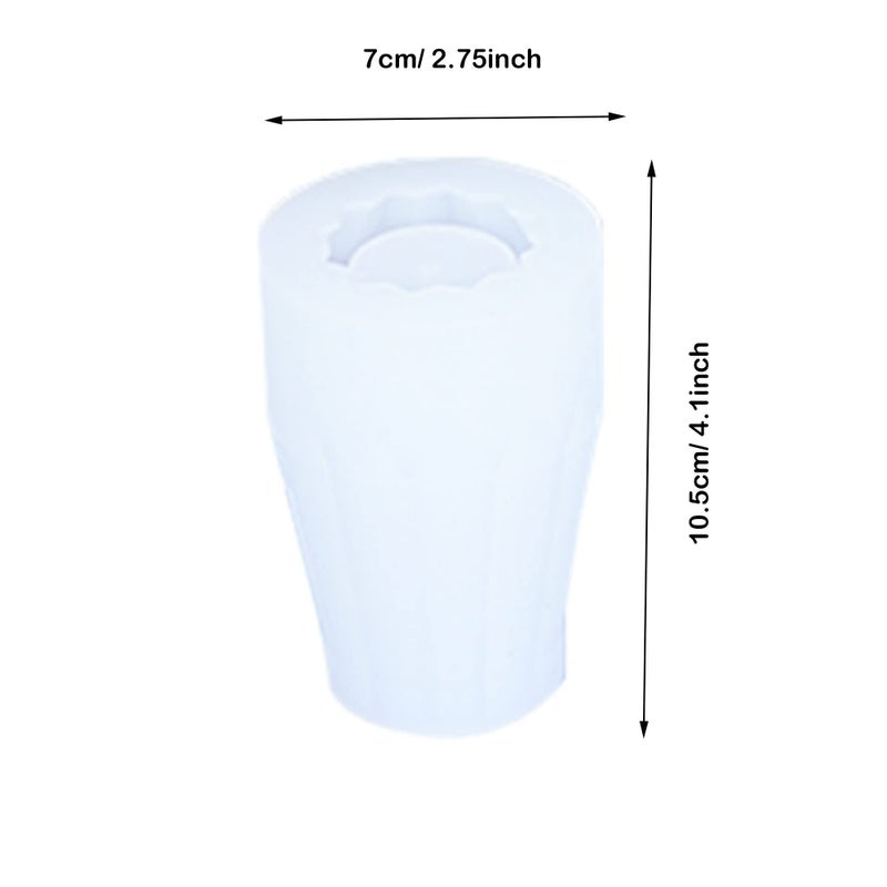 Cayway Flower Vase Resin Molds Silicone Vase Silicone Molds for Flowers Preservation, 3D DIY Making Handmade Home Display Decor Crafts - Image 2